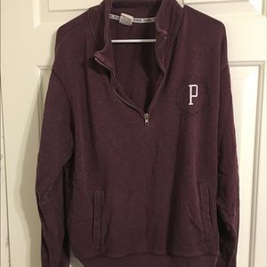 VS Pink Sweatshirt with pockets